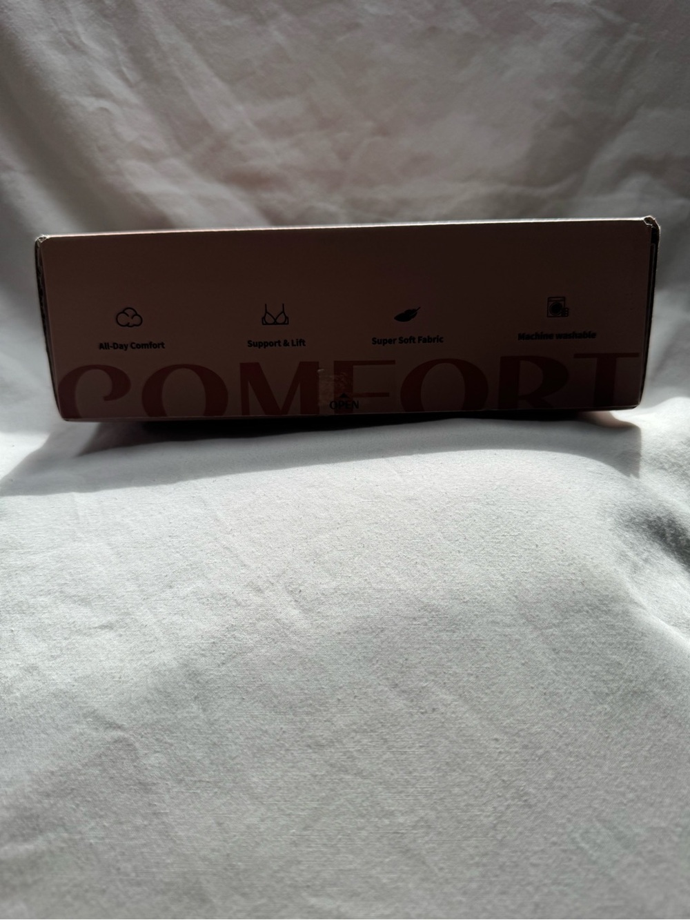 Source Unknown Brown Comfort Bra Box